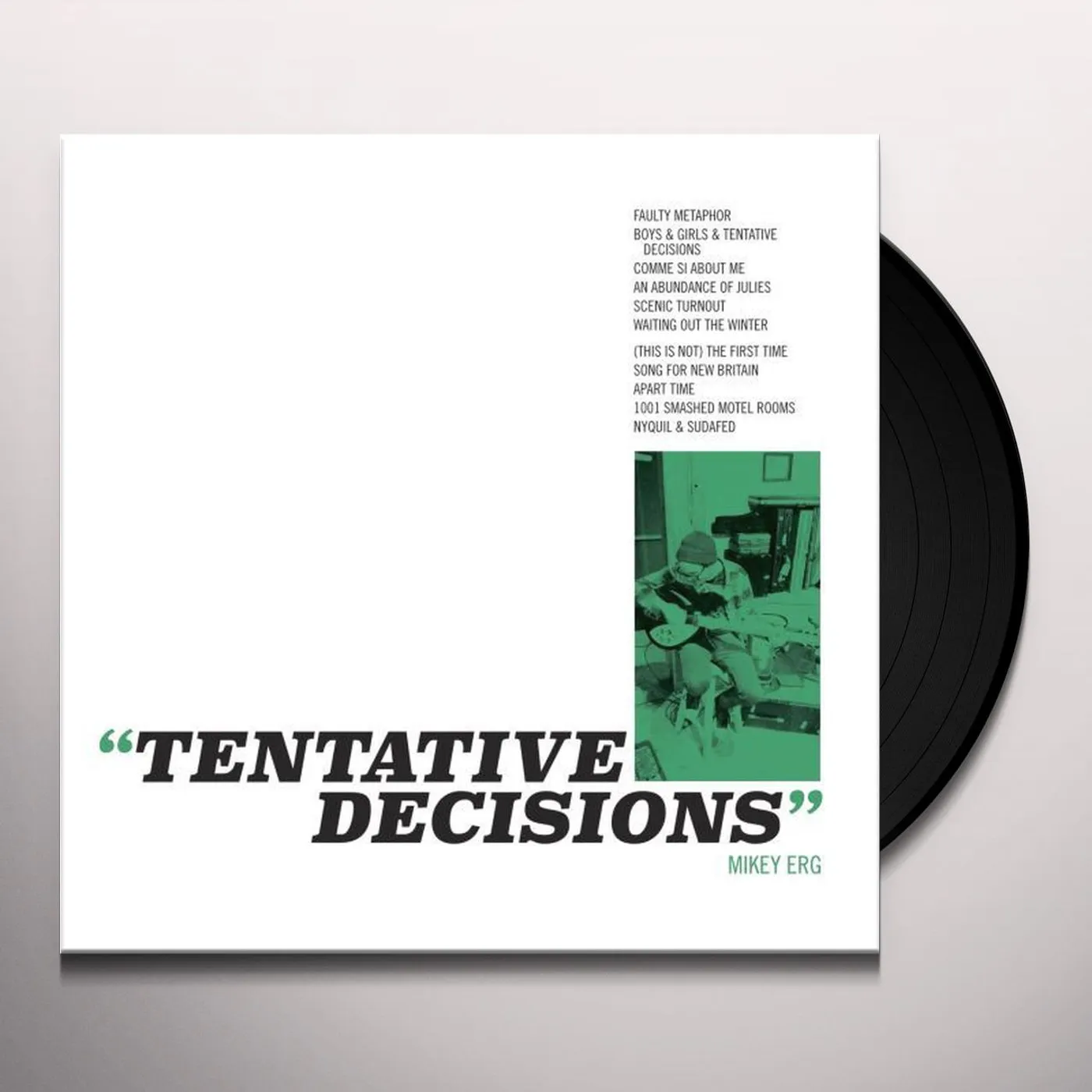 Mikey Erg Tentative Decisions Vinyl Record