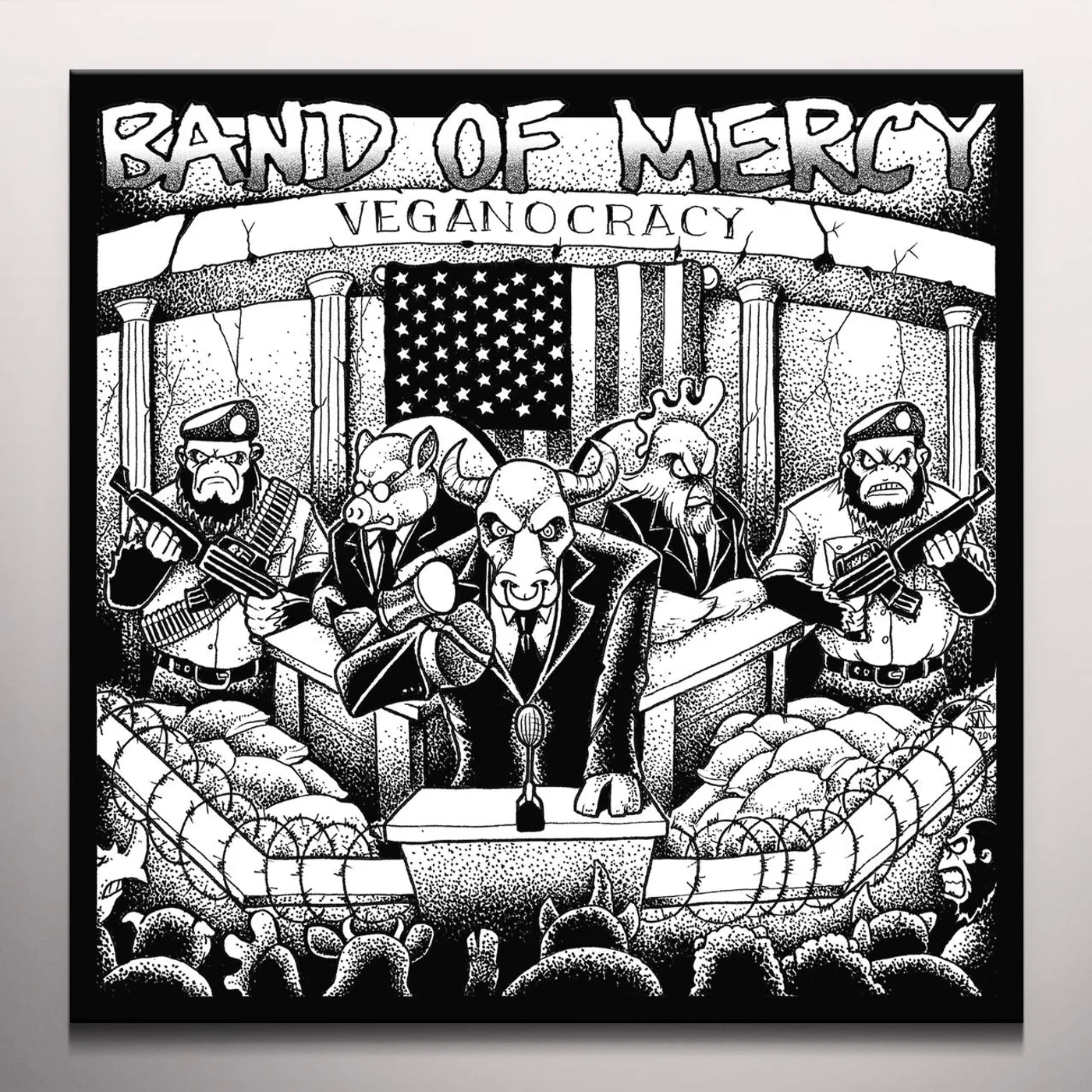 Band of Mercy Veganocracy Vinyl Record