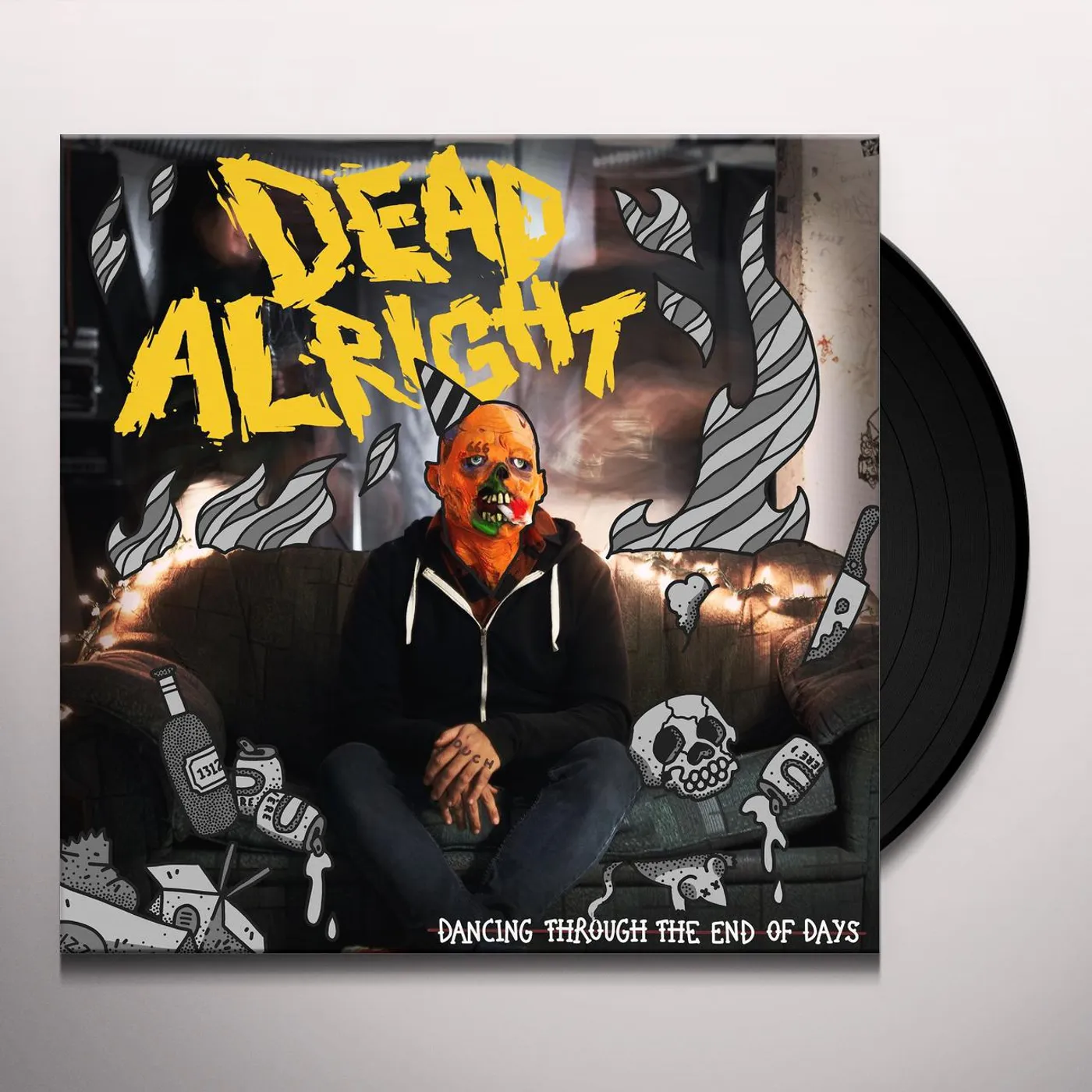 Dead Alright DANCING THROUGH THE END OF DAYS Vinyl Record