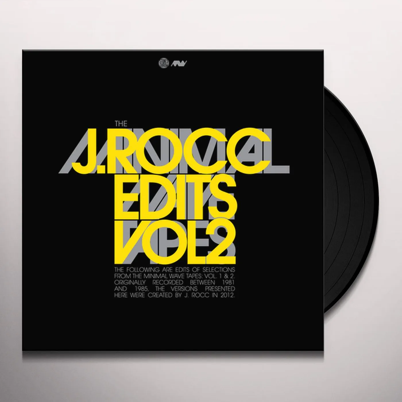 J Rocc MINIMAL WAVE EDITS 2 Vinyl Record