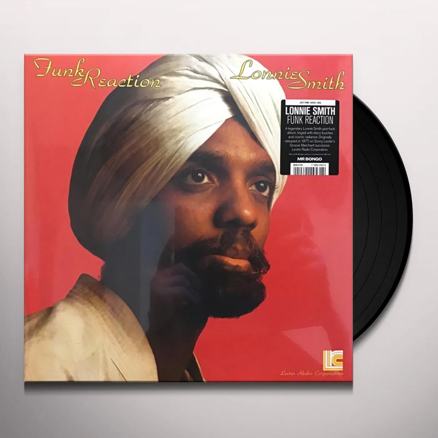 Lonnie Smith Funk Reaction Vinyl Record - Gatefold Sleeve