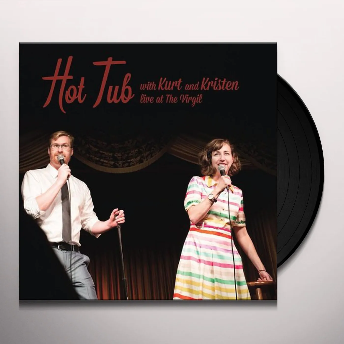 Kurt Braunohler / Kristen Schaal HOT TUB WITH KURT & KRISTEN Vinyl Record