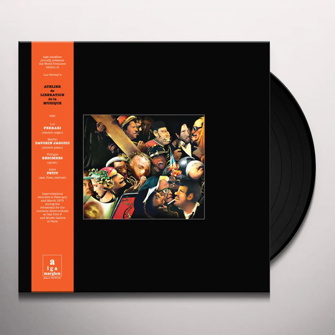 Luc Ferrari ATELIER DE LIBERATION DE LA MUSIQUE Vinyl Record