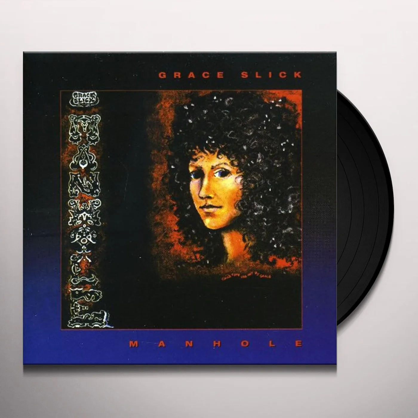 Grace Slick Manhole Vinyl Record