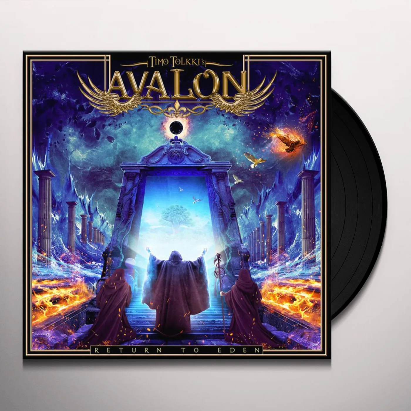 Timo Tolkki’s Avalon Return to Eden Vinyl Record