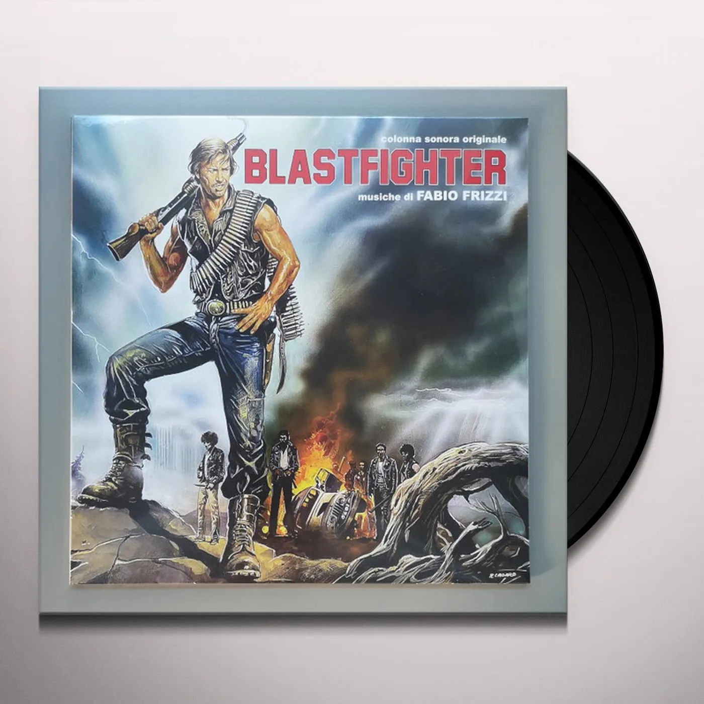 Fabio Frizzi BLASTFIGHTER - Original Soundtrack Vinyl Record