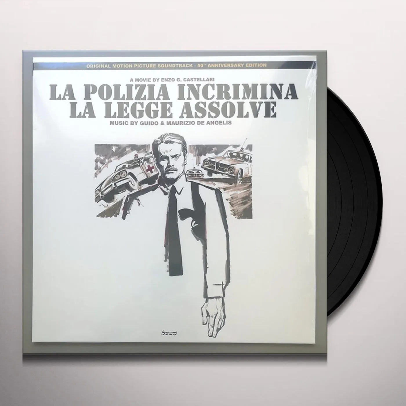 Guido & Maurizio De Angelis LA POLIZIA INCRIMINA LA LEGGE ASSOLVE (50TH ANNIVERSARY EDITION) Vinyl Record