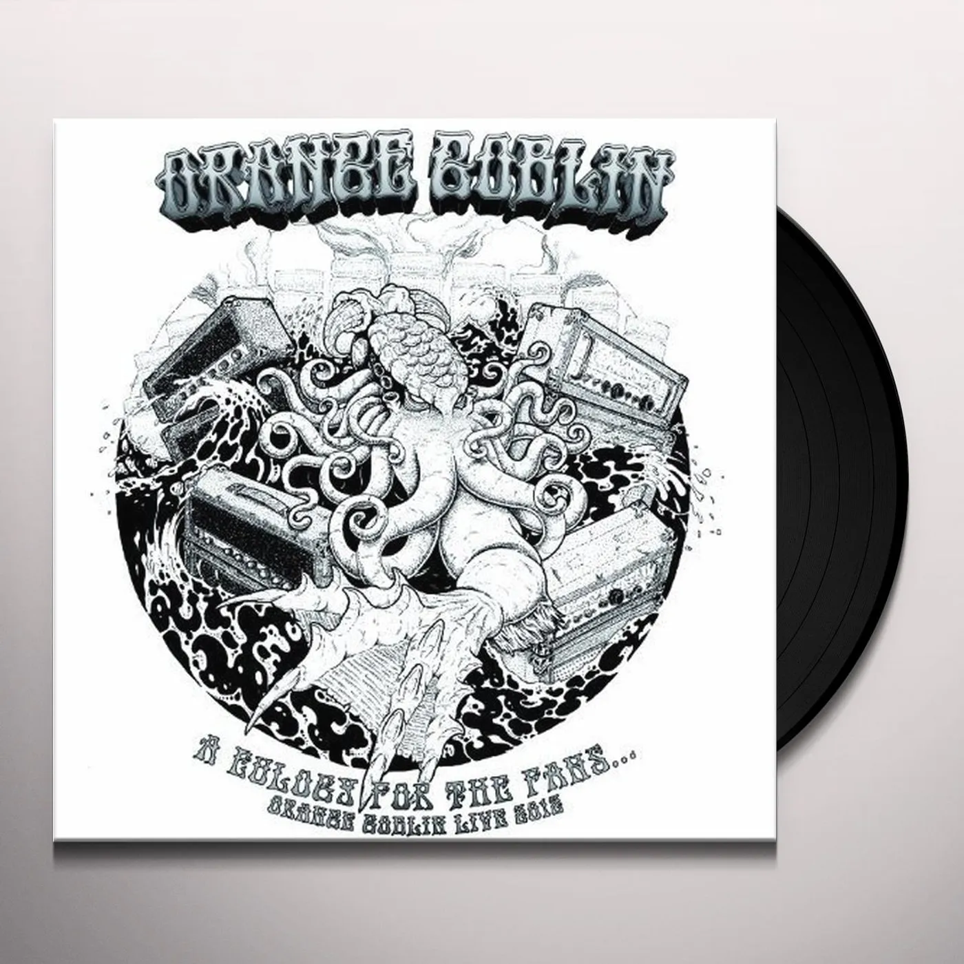 Orange Goblin EULOGY FOR THE DAMNED/FANS (DLP+CD+DVD) Vinyl Record