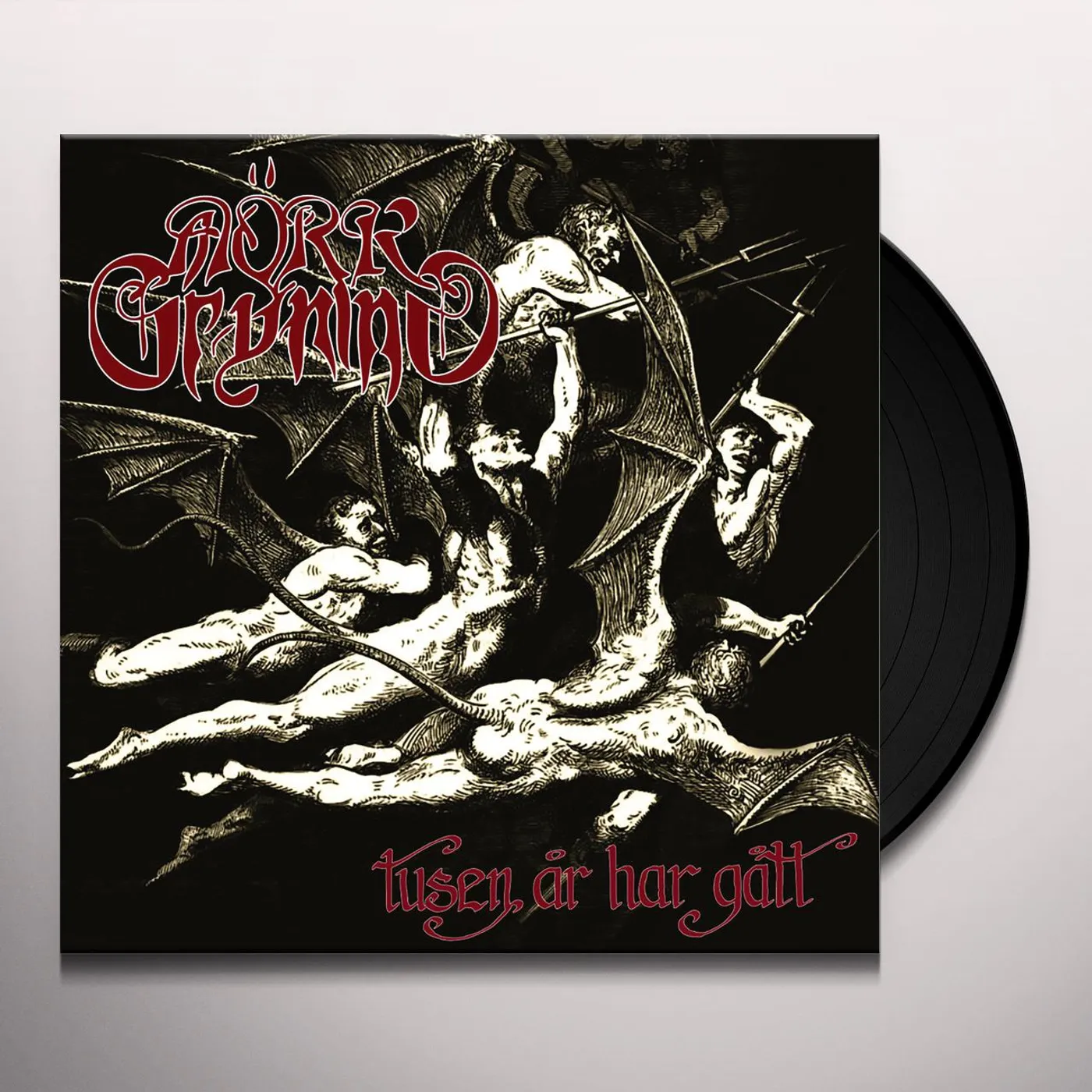 Mörk Gryning TUSEN AR HAR GATT Vinyl Record