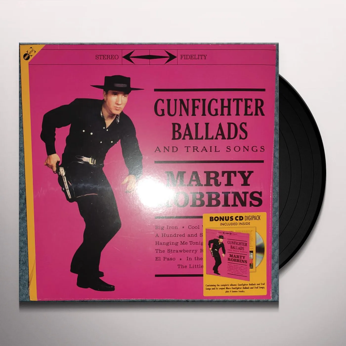 Marty Robbins Gunfighter Ballads & Trail Songs Vinyl Record