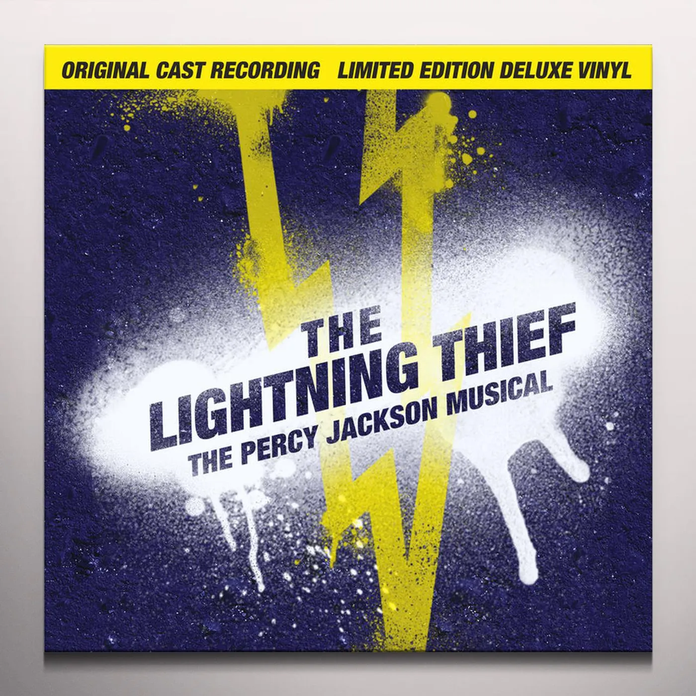 THE LIGHTNING THIEF - THE PERCY JACKSON MUSICAL - Limited Edition Deluxe Numbered Colored Vinyl Record
