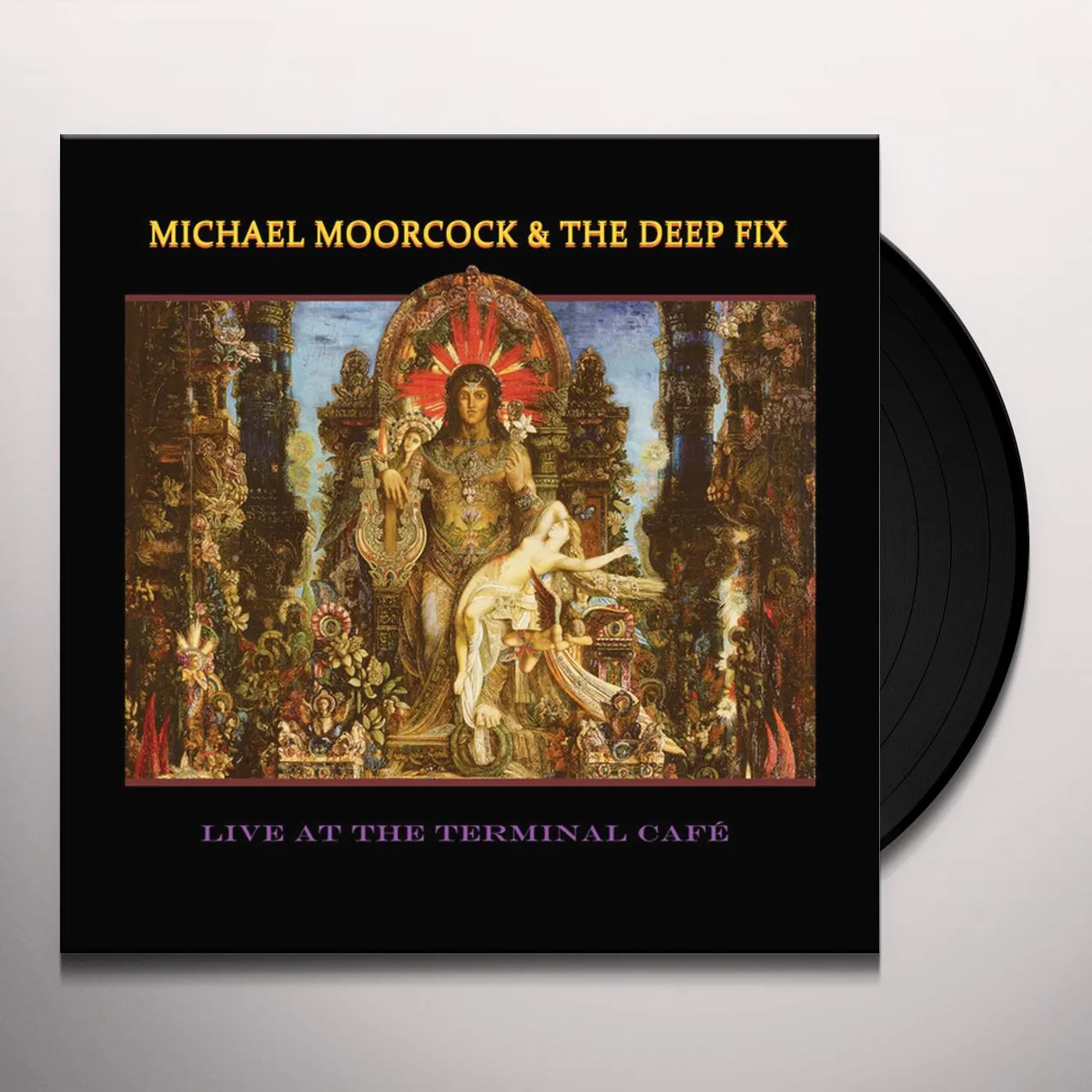 Michael Moorcock LIVE AT THE TERMINAL CAFE Vinyl Record