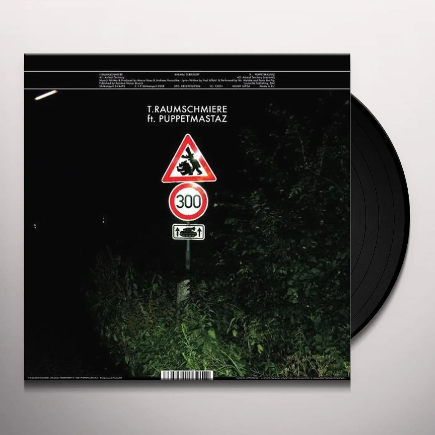 T.Raumschmiere Animal Territory / Brenner Vinyl Record