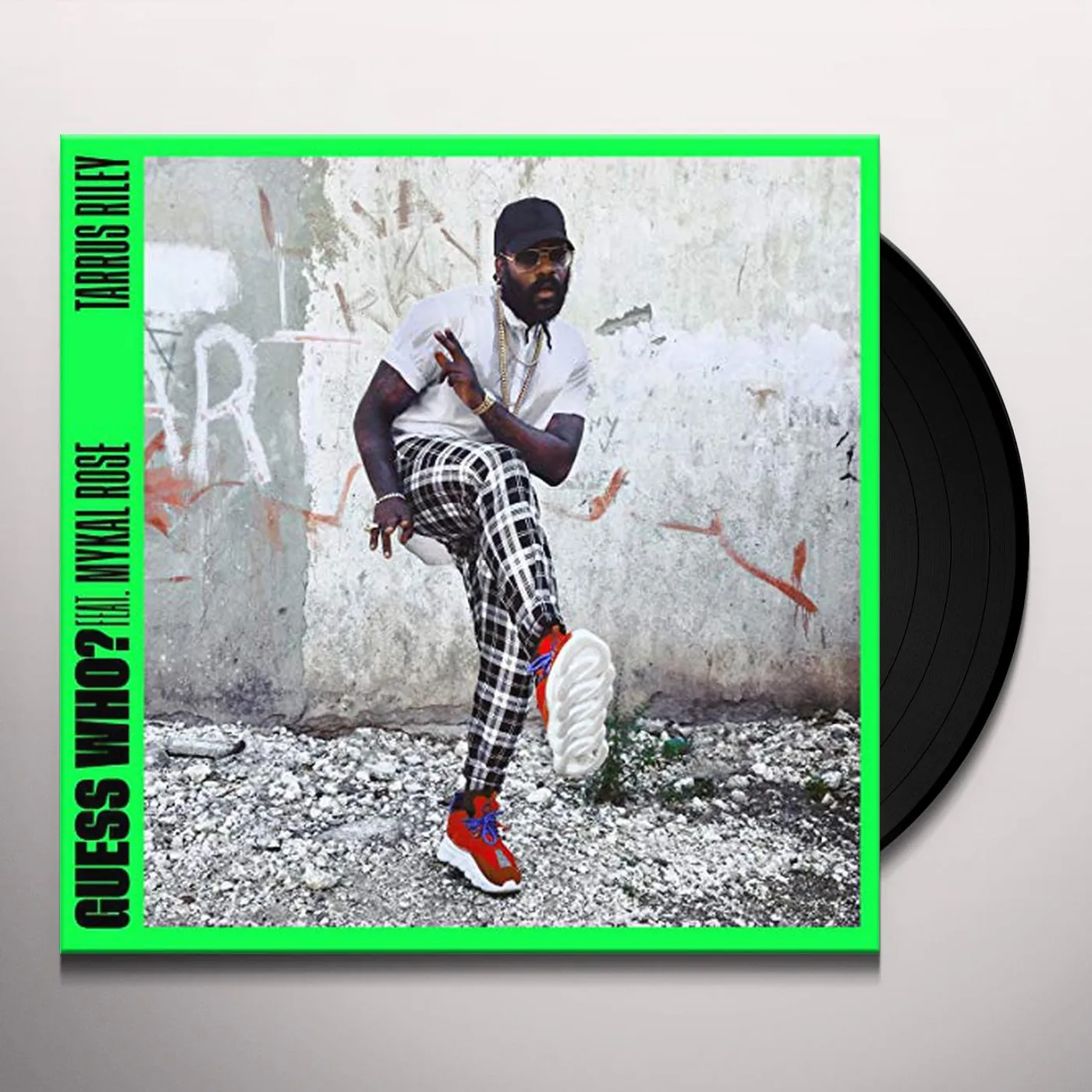 Tarrus Riley GUESS WHO (FEAT MYKAL ROSE) / SLY & ROBBIE DUB Vinyl Record