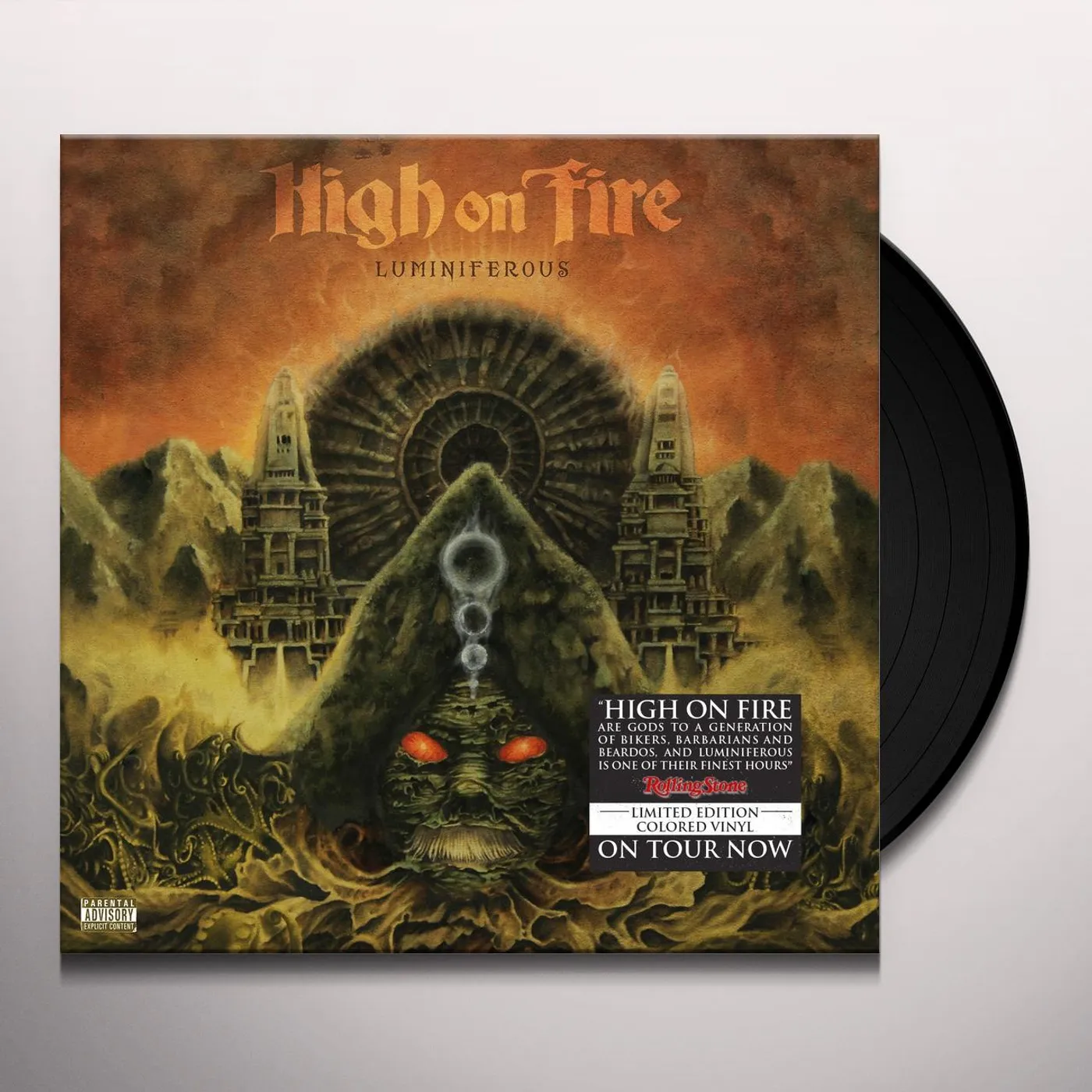 High On Fire Luminiferous Vinyl Record