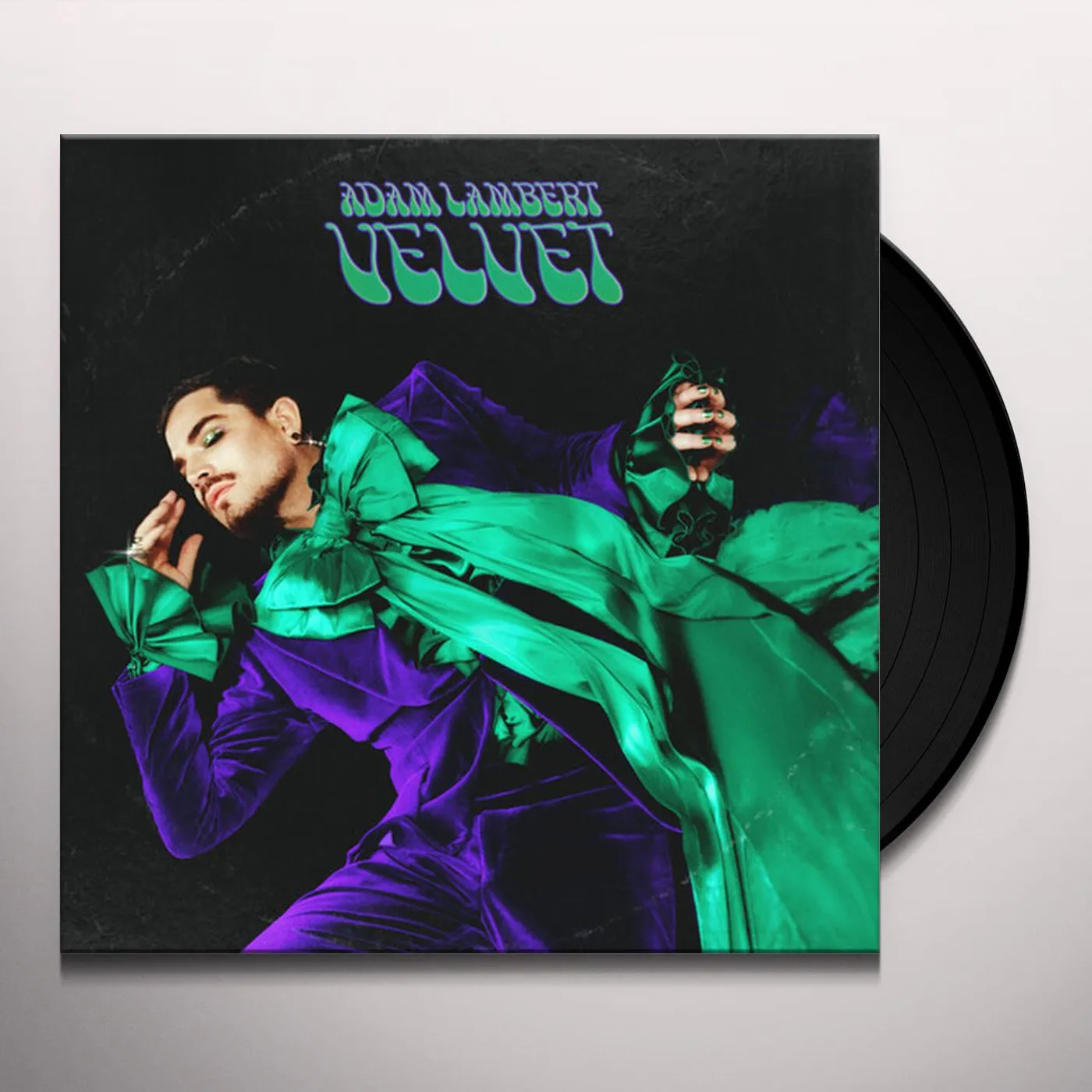 Adam Lambert Velvet Vinyl Record