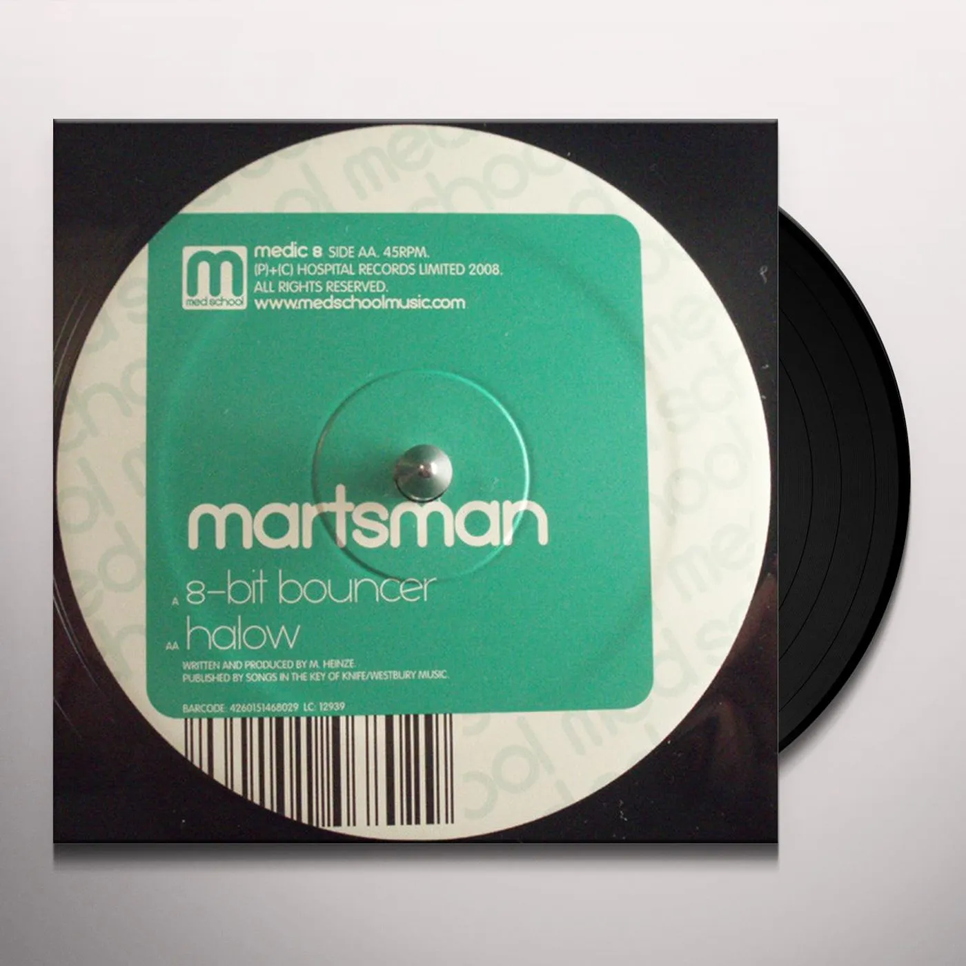 Martsman 8 BIT-HALOW Vinyl Record