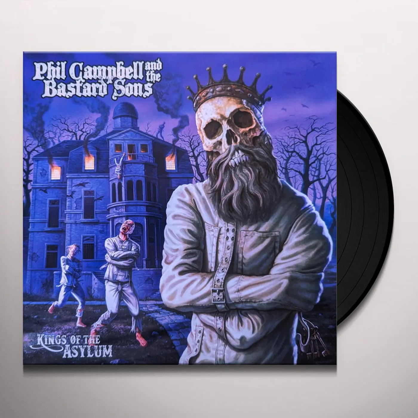 Phil Campbell and the Bastard Sons KINGS OF THE ASYLUM (PURPLE VINYL) Vinyl Record
