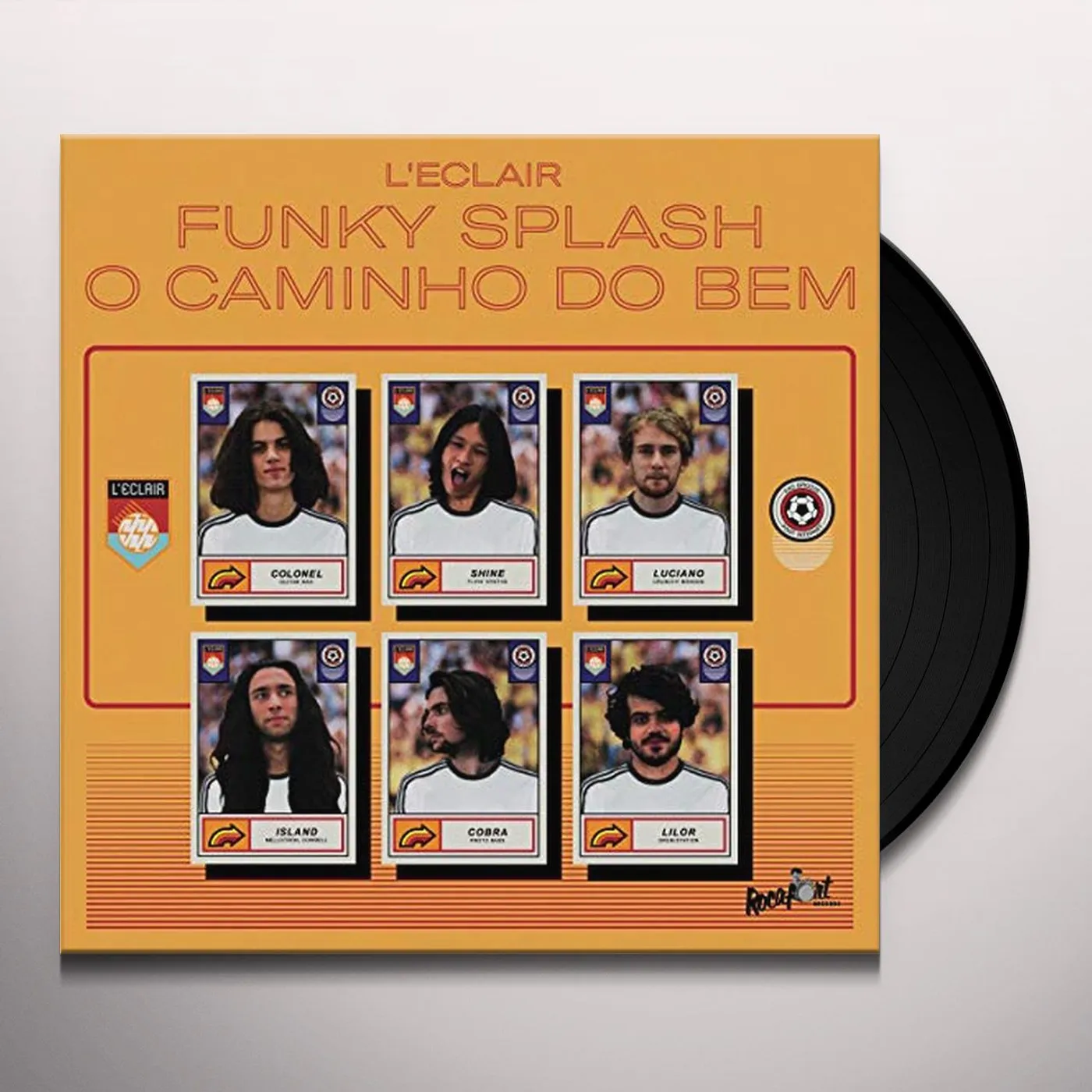 L'éclair FUNKY SPLASH / O CAMINHO DO BEM Vinyl Record