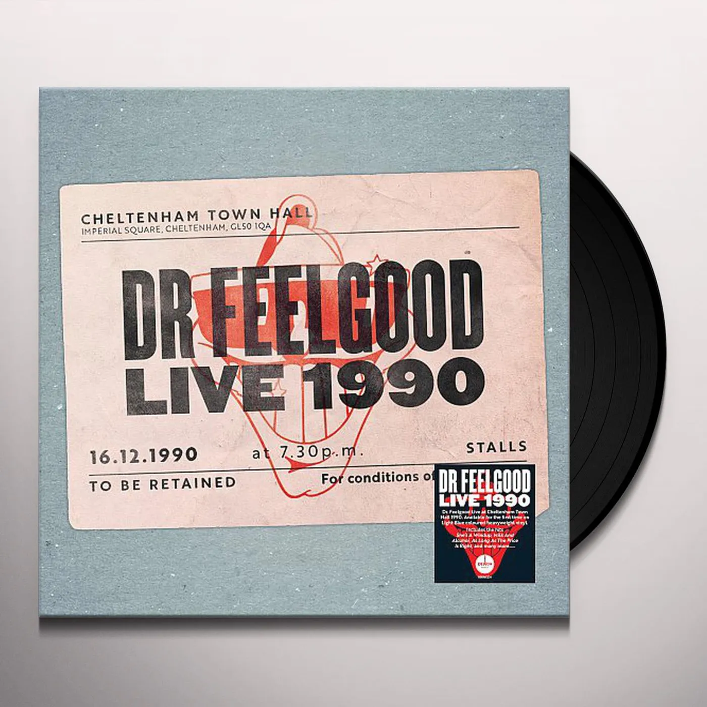 Dr. Feelgood: LIVE 1990 AT CHELTENHAM TOWN HALL Vinyl Record