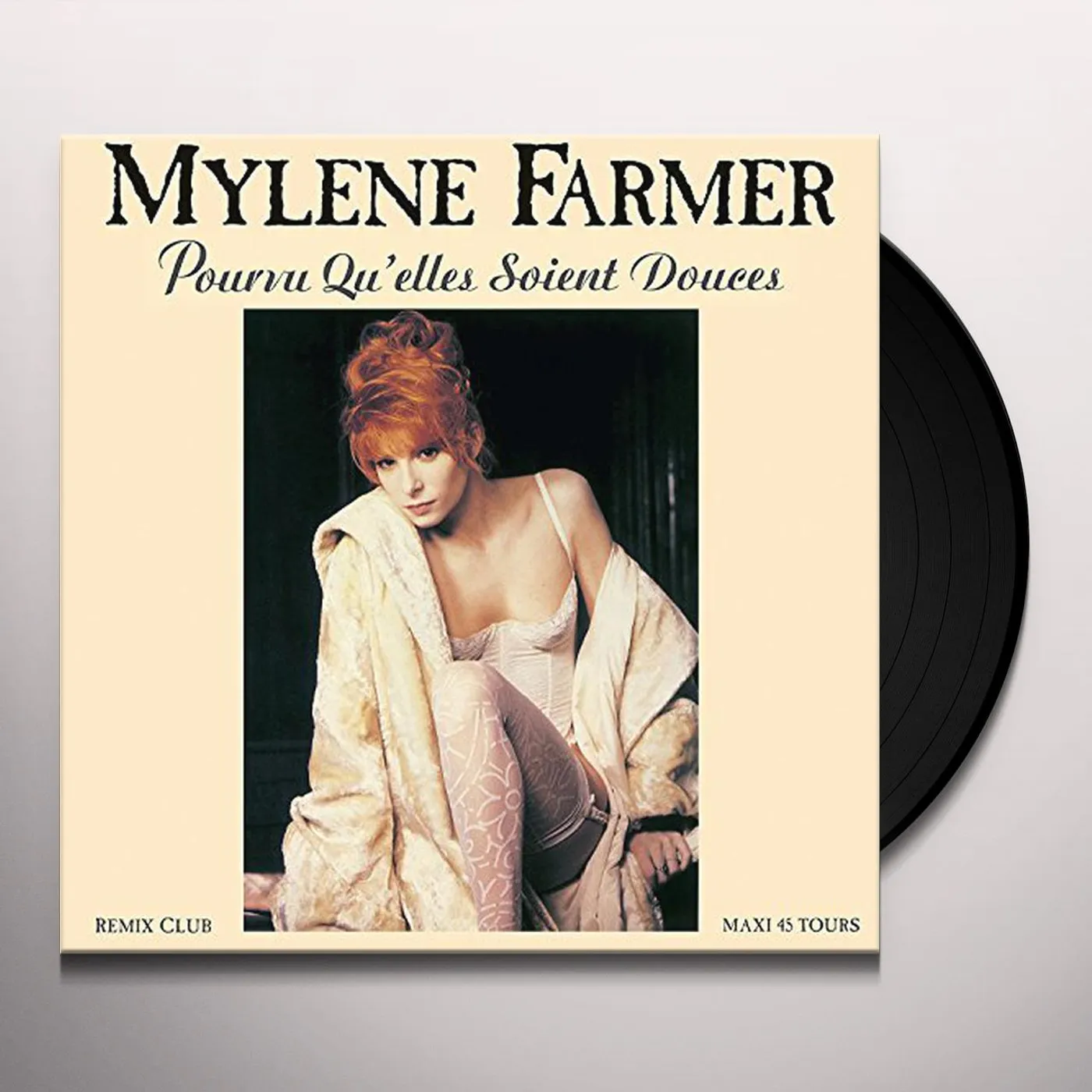 Mylène Farmer POURVU QU'ELLES SOLENT DOUCHES Vinyl Record