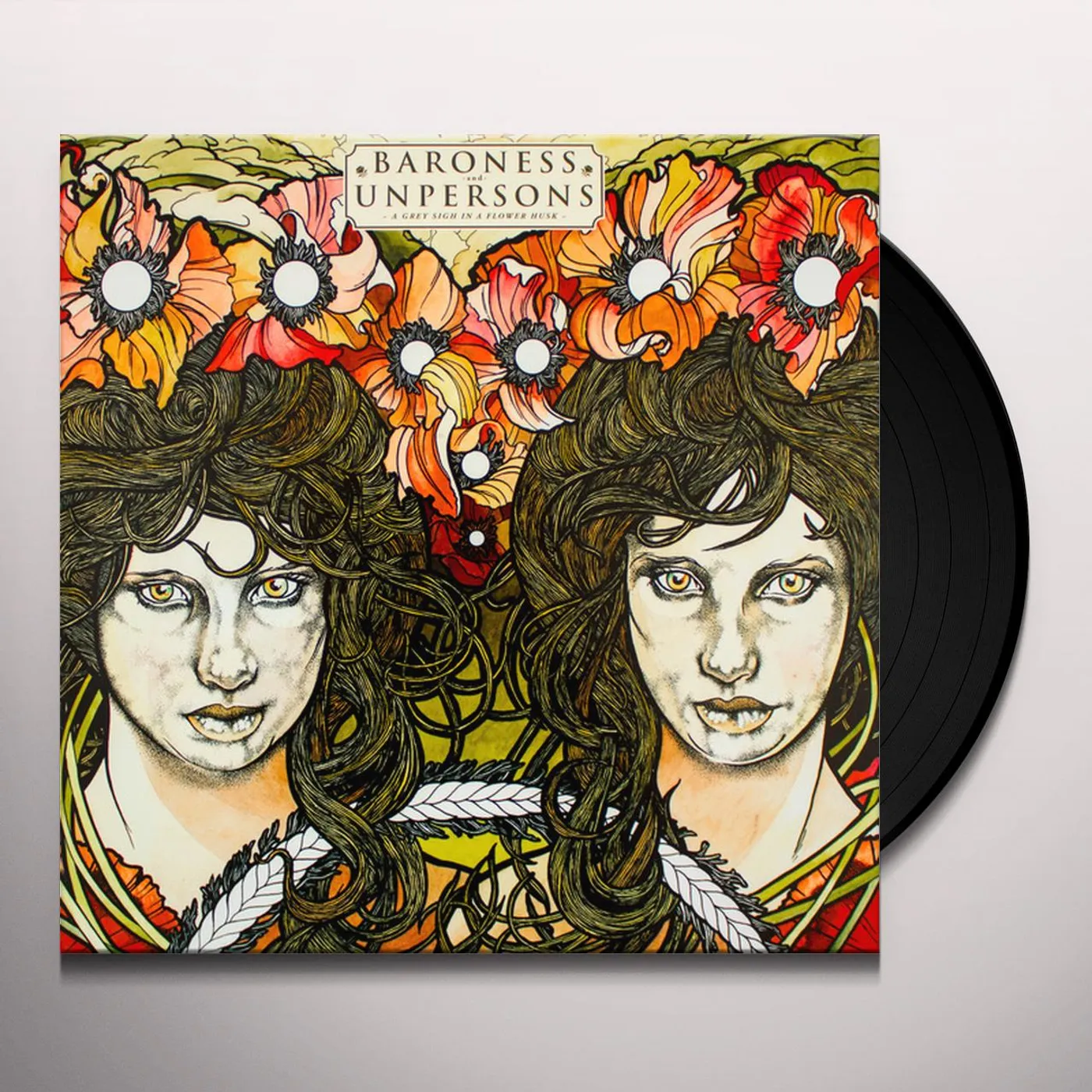 BARONESS / UNPERSONS GREY SIGH IN A FLOWER HUSK Vinyl Record