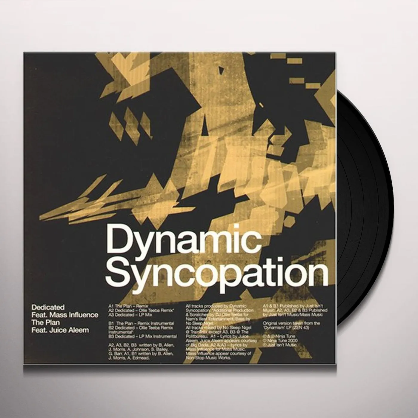 Dynamic Syncopation Dedicated Ft. Mass Influence Vinyl Record