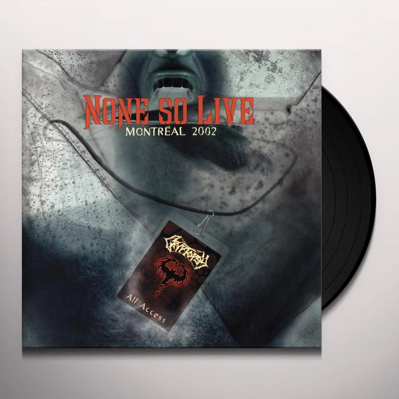 Cryptopsy NONE SO LIVE Vinyl Record