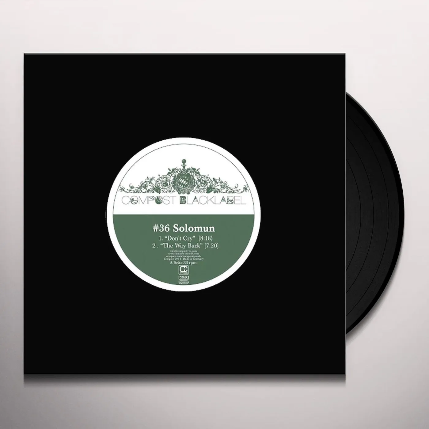 Solomun COMPOST BLACK LABEL 36 Vinyl Record