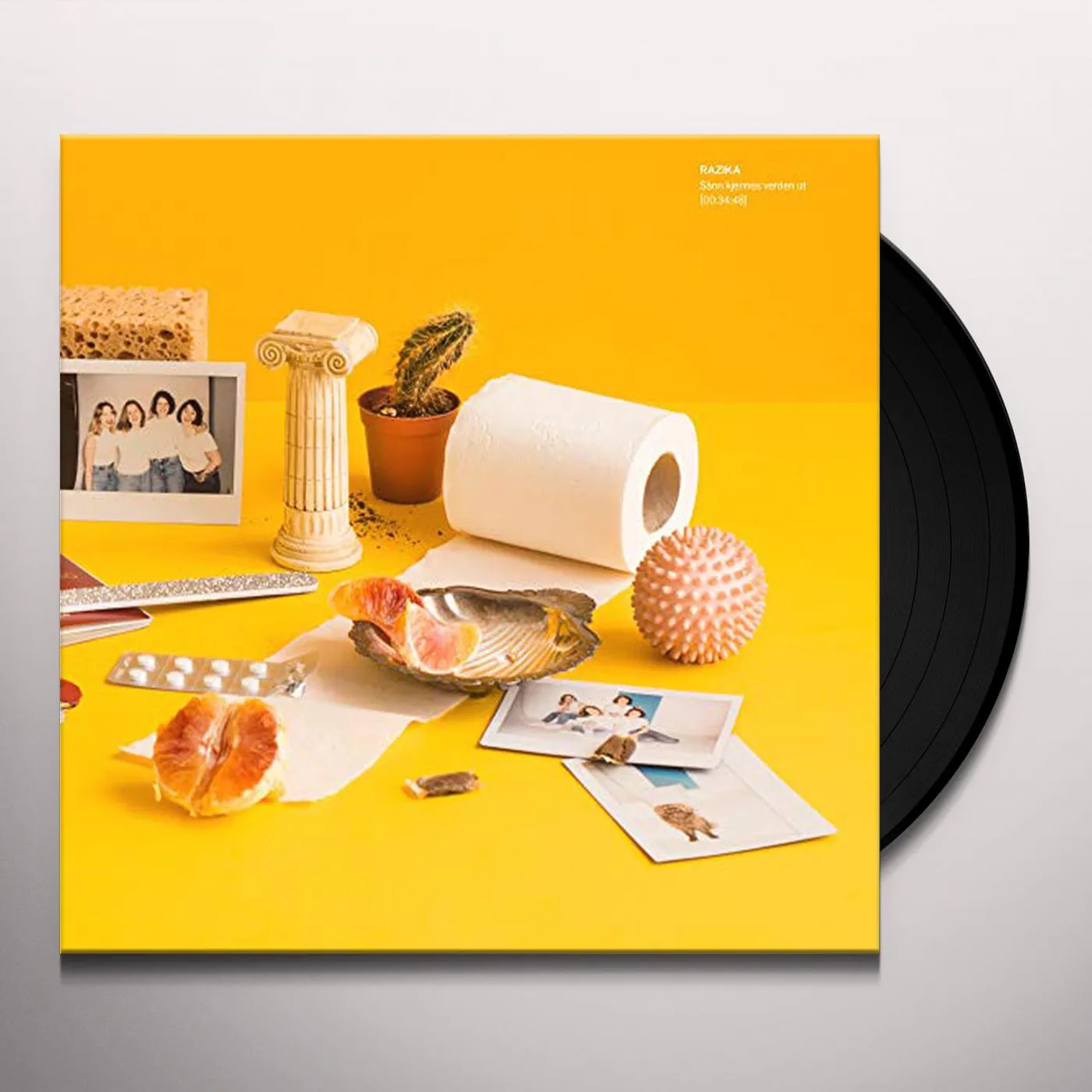 Razika SANN KJENNES VERDEN UT Vinyl Record