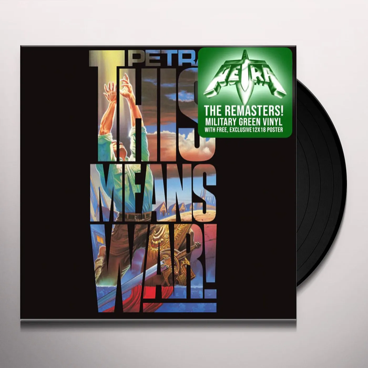 Petra THIS MEANS WAR Vinyl Record