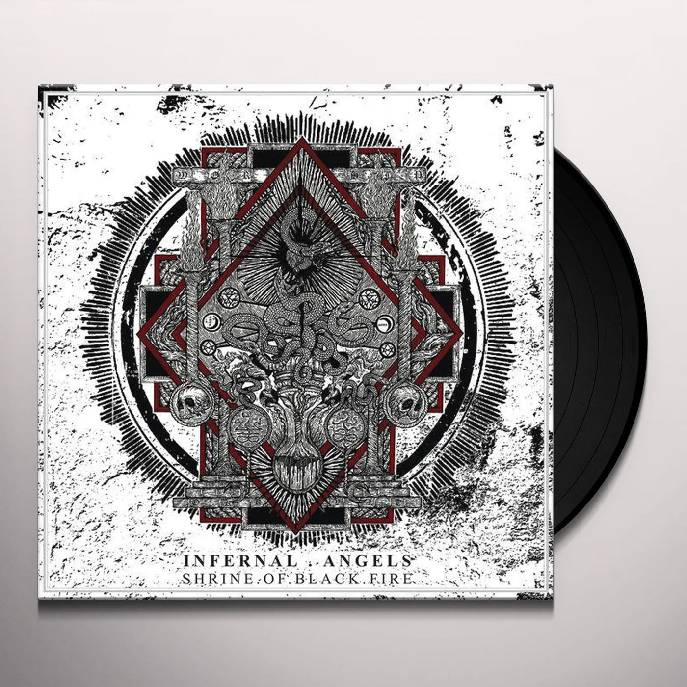 Infernal Angels SHRINE OF BLACK FIRE Vinyl Record