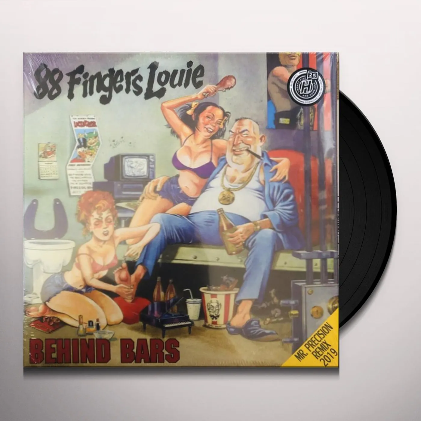 88 Fingers Louie BACK ON THE STREETS Vinyl Record