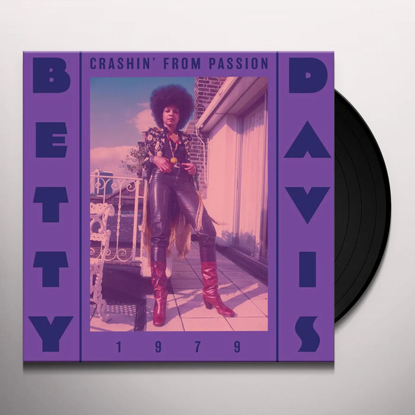 Betty Davis CRASHIN FROM PASSION Vinyl Record
