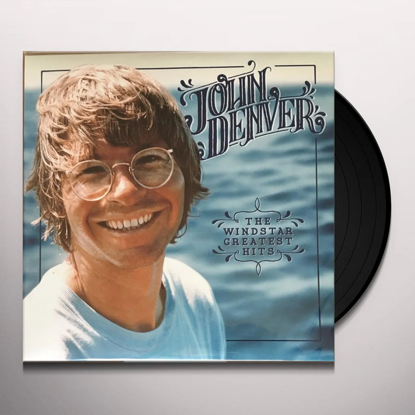 John Denver WINDSTAR GREATEST HITS Vinyl Record