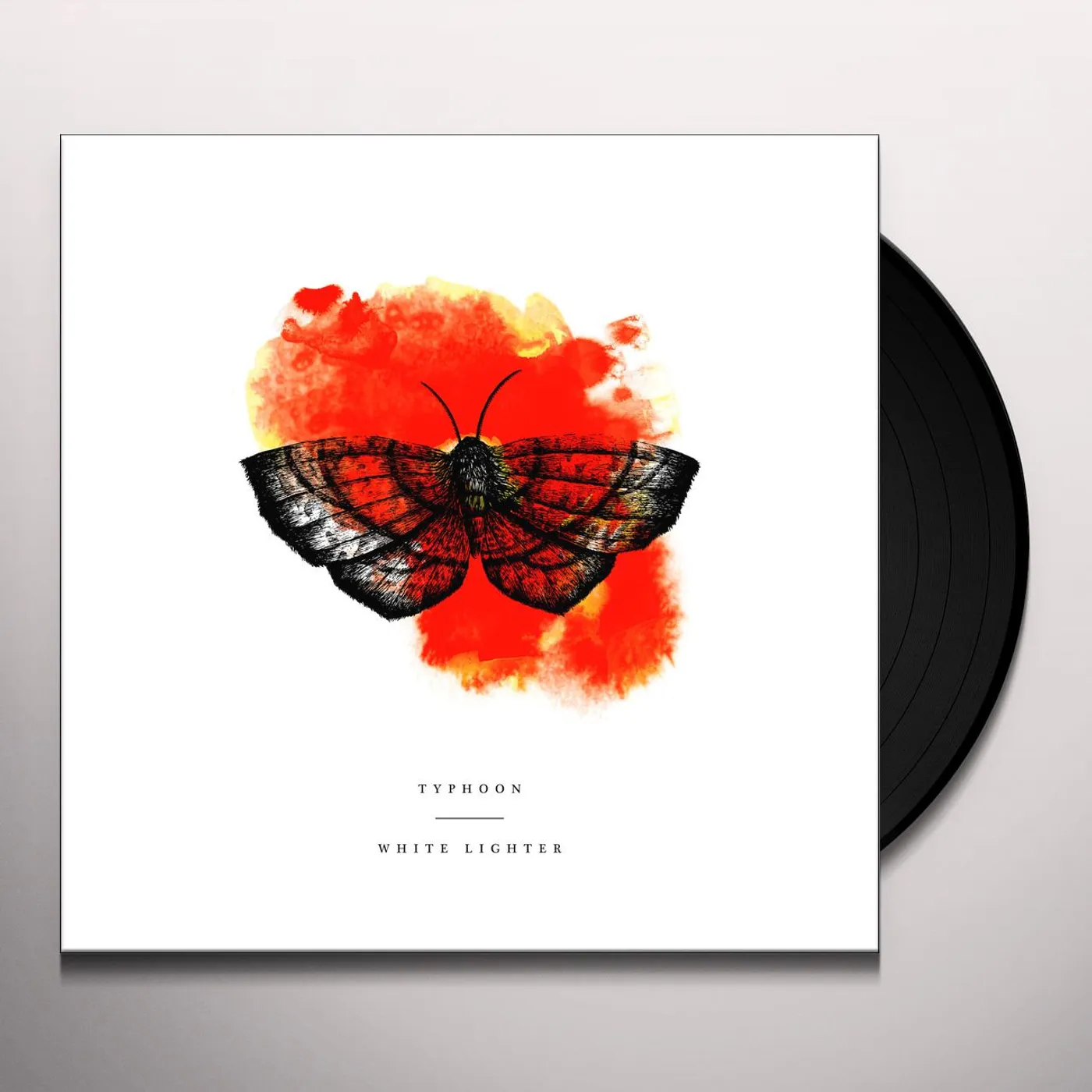 Typhoon White Lighter Vinyl Record
