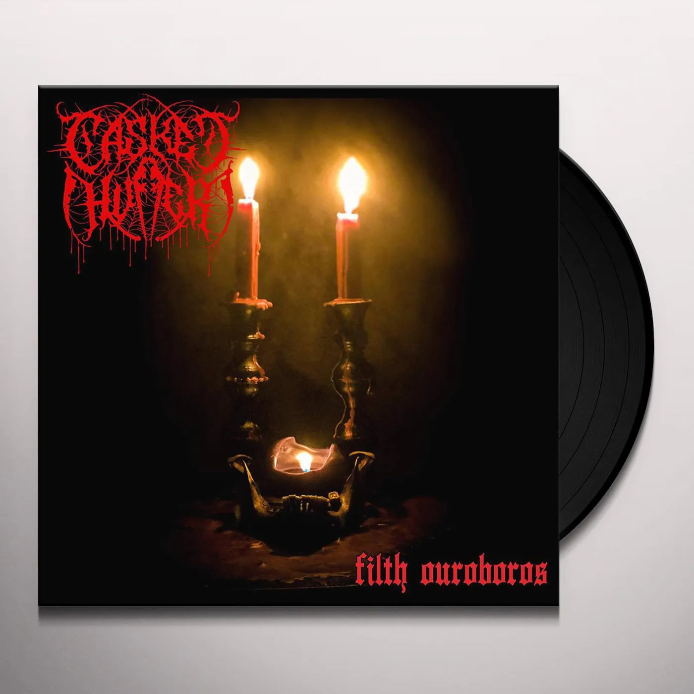 Casket Huffer Filth Ouroboros Vinyl Record
