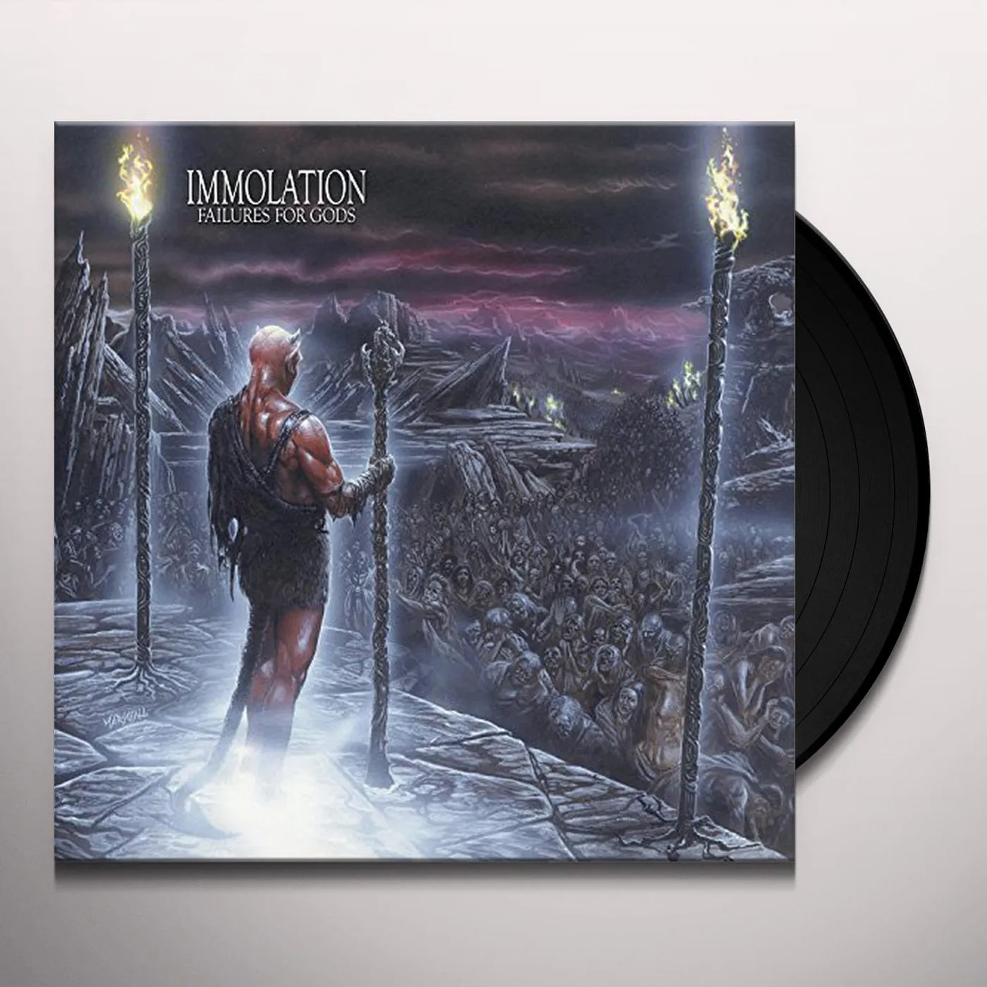 Immolation Failures for Gods Vinyl Record