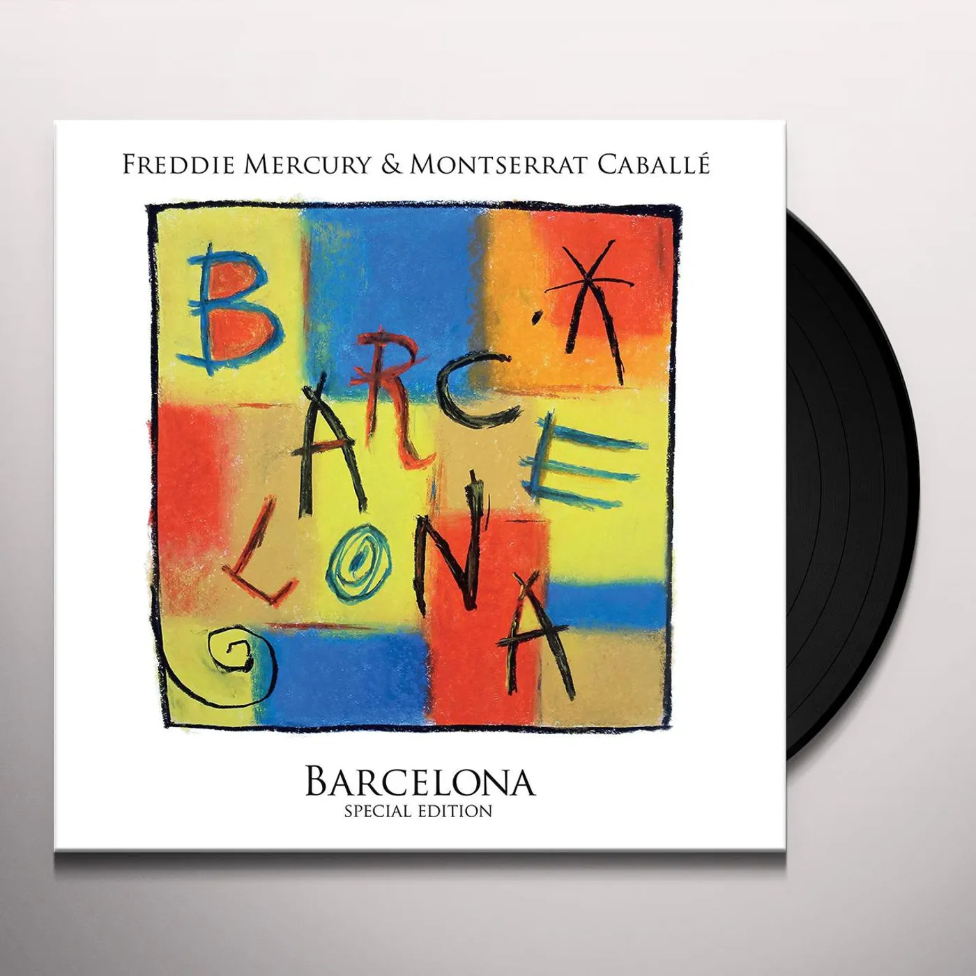 Freddie Mercury Barcelona Vinyl Record
