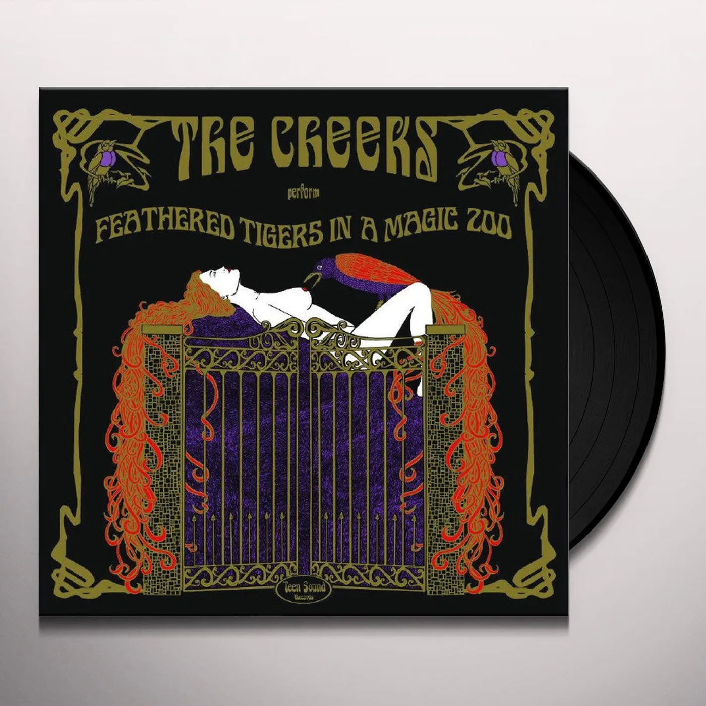 Cheeks FEATHER TIGERS IN A Vinyl Record