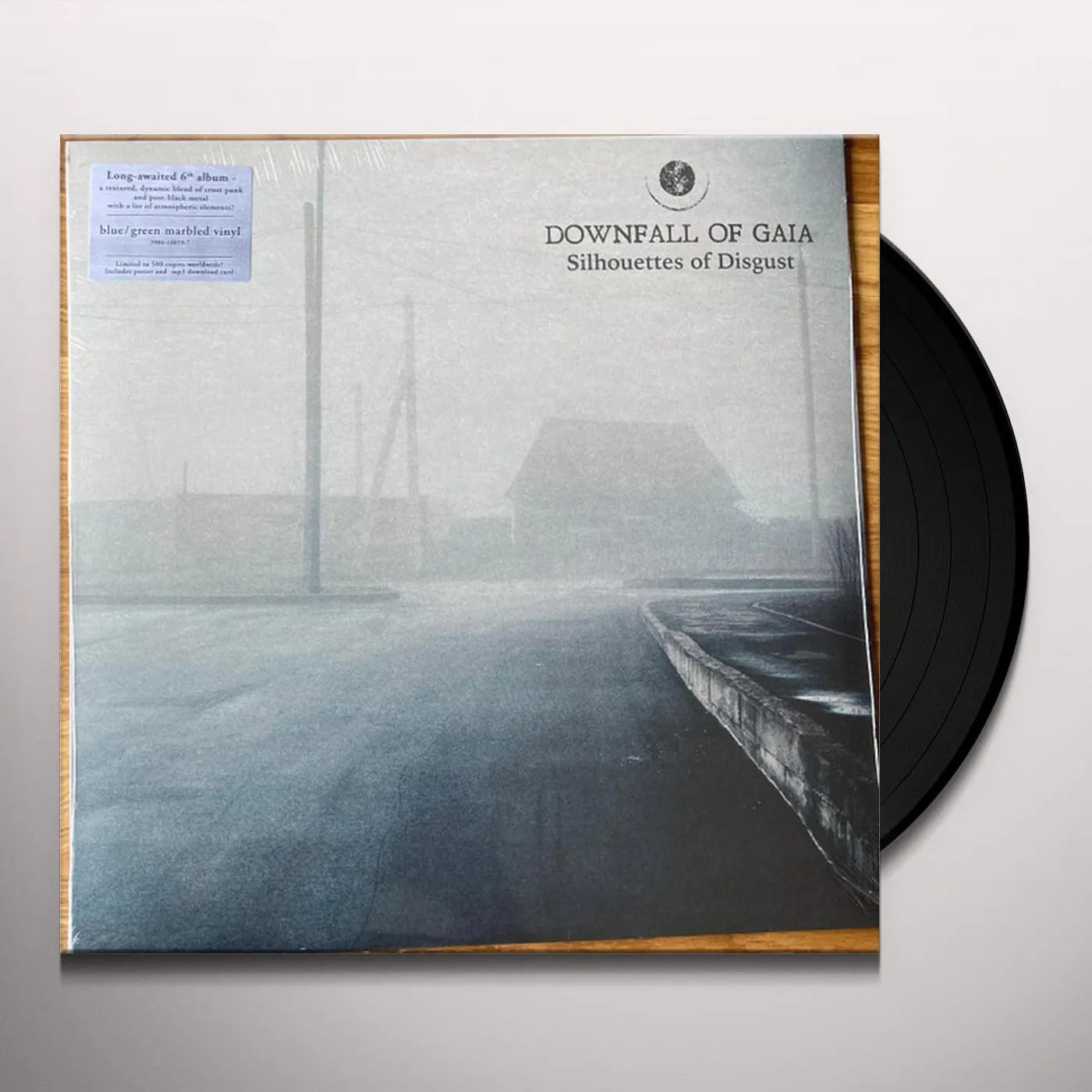 Downfall Of Gaia SILHOUETTES OF DISGUST (COLOR VINYL) Vinyl Record