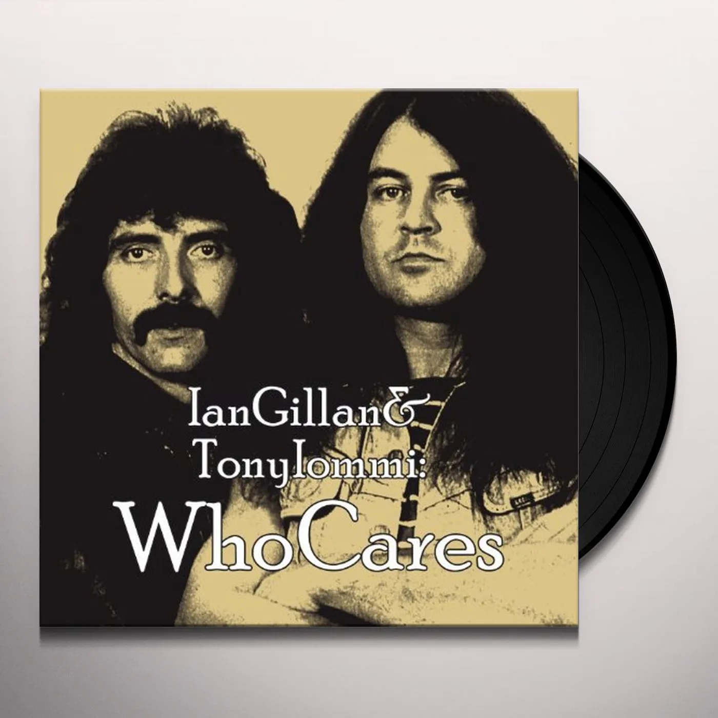 Ian Gillan WHO CARES Vinyl Record - UK Release