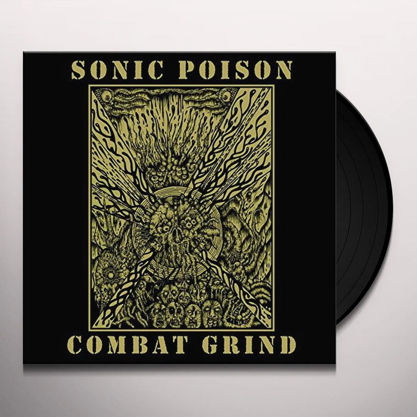 Sonic Poison Combat Grind Vinyl Record
