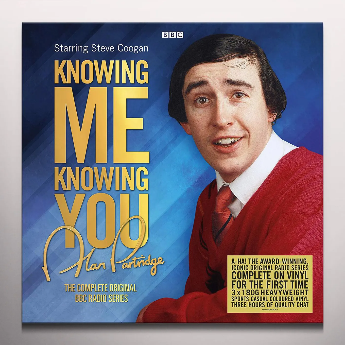 Alan Partridge KNOWING ME KNOWING YOU: THE COMPLETE RADIO SERIES Vinyl Record