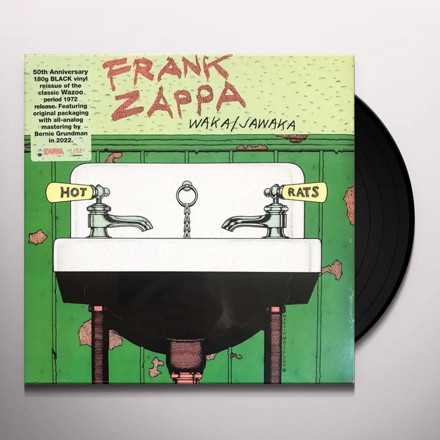 Frank Zappa Waka/Jawaka Vinyl Record