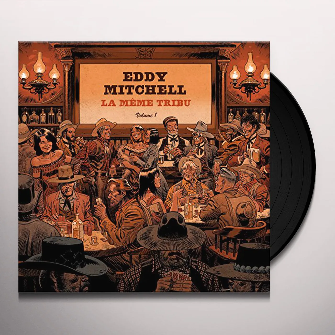 Eddy Mitchell LA MEME TRIBU Vinyl Record