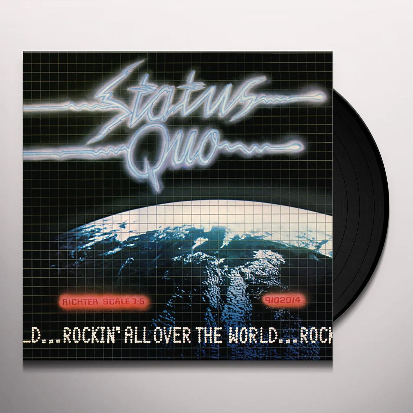 Status Quo ROCKIN ALL OVER THE WORLD Vinyl Record