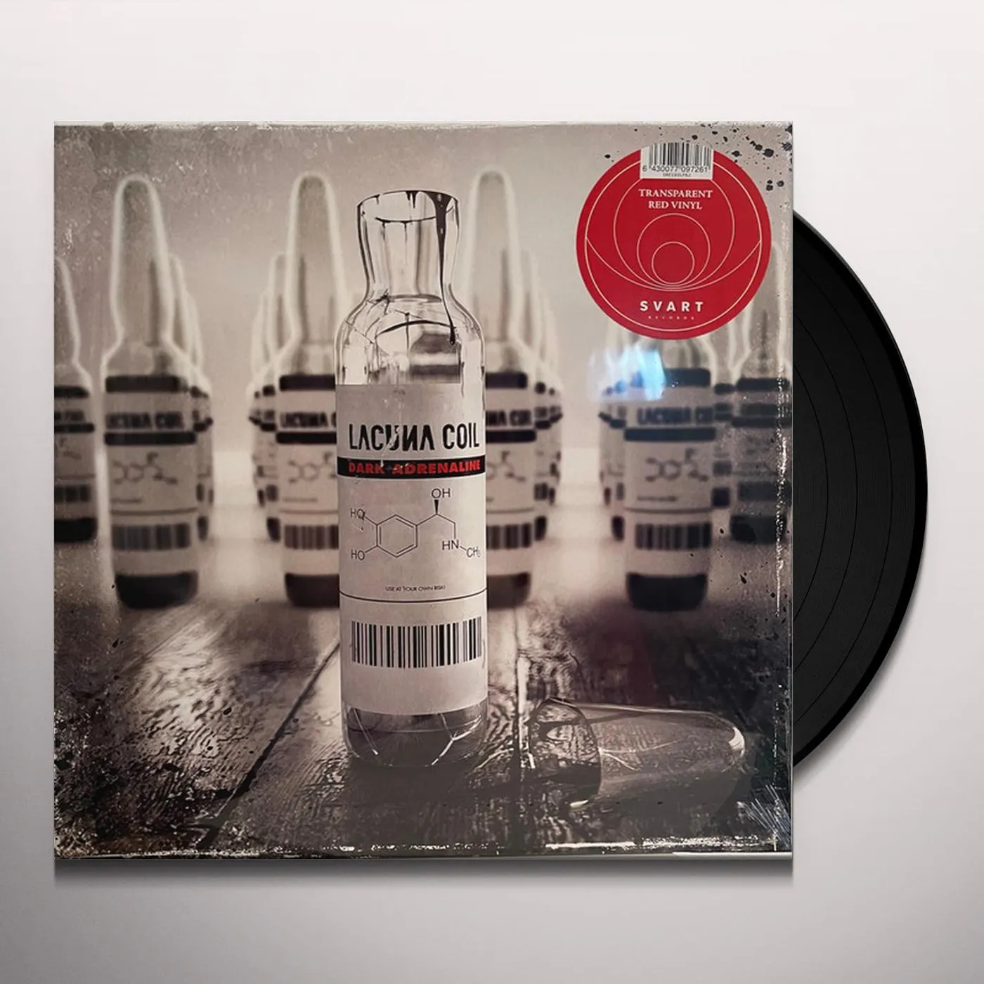 Lacuna Coil DARK ADRENALINE (RED VINYL) Vinyl Record