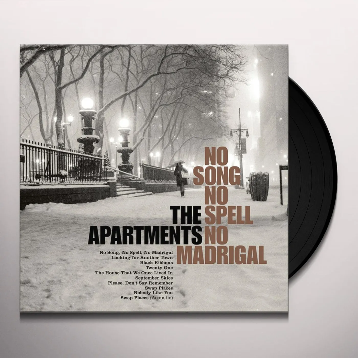 The Apartments NO SONG NO SPELL NO MADRIGAL Vinyl Record