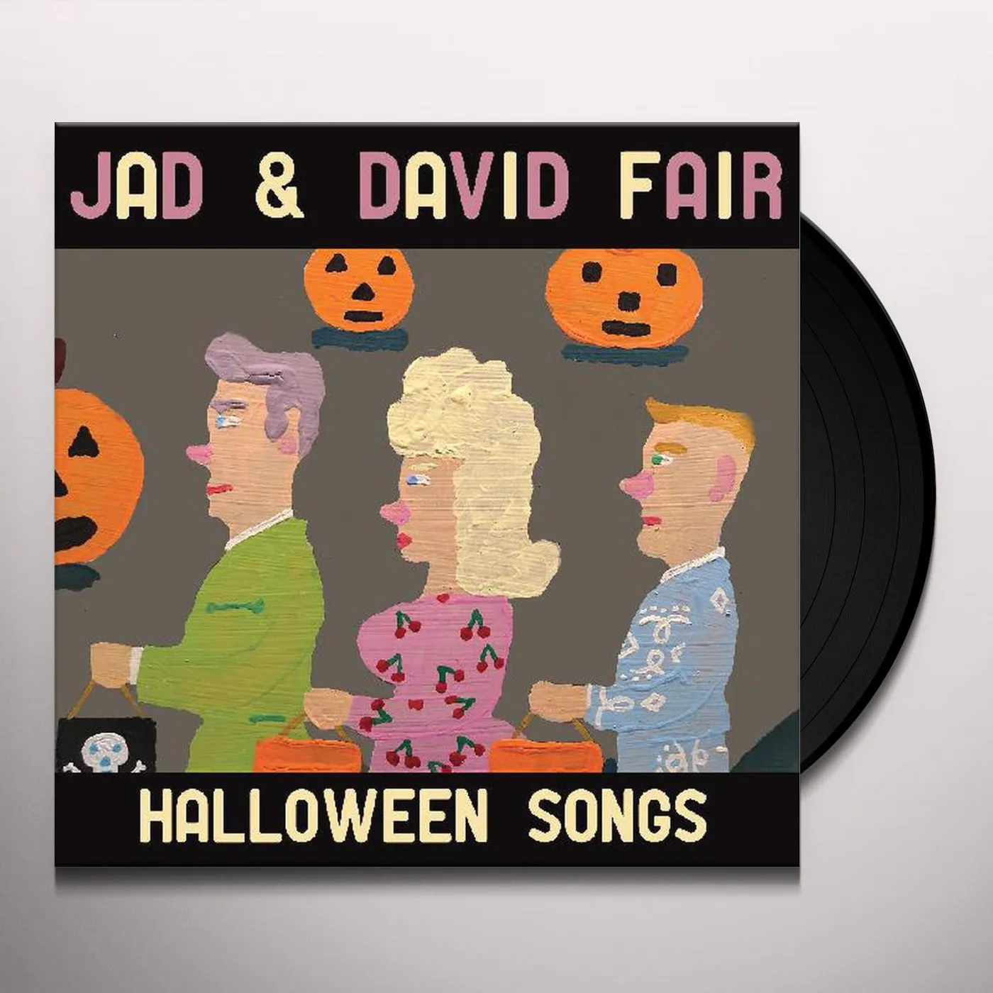 Jad & David Fair Halloween Songs Vinyl Record